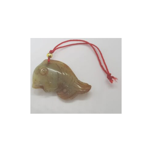 jade fish hanging