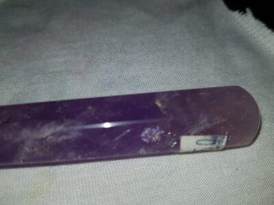 amethyst wand 3 close up of rounded end