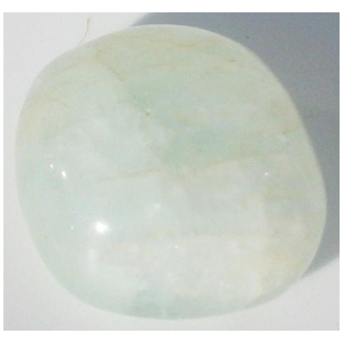 aquamarine tumble stone