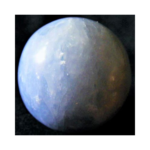 blue calcite sphere