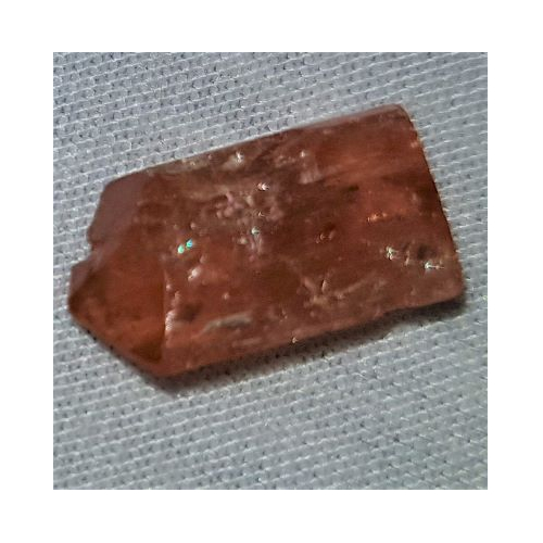 dark coloured piece of imperial topaz