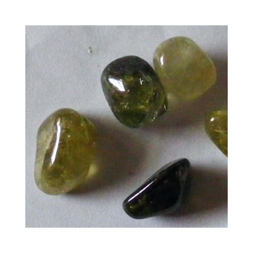 tsavorite green garnet mini tumblestone