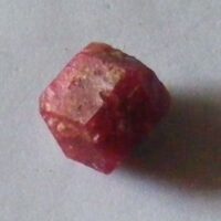 raspberry garnet crystal