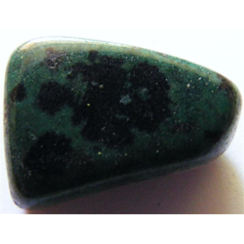 green spotted jasper tumble stone