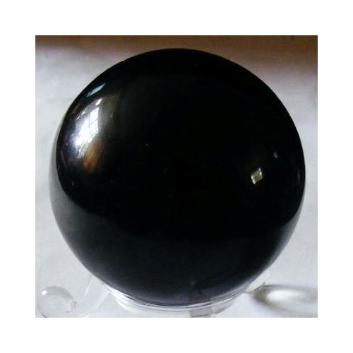 black obsidian sphere