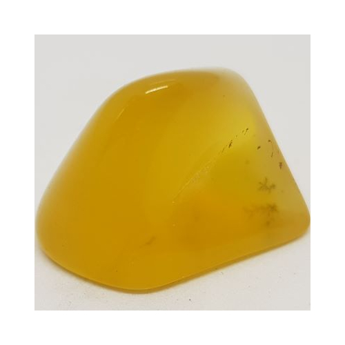 mustard caramel opal tumblestone