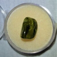 boxed small peridot tumblestone 1