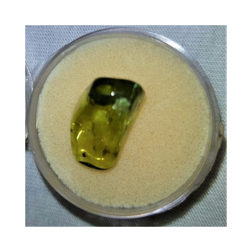 boxed small peridot tumblestone 2