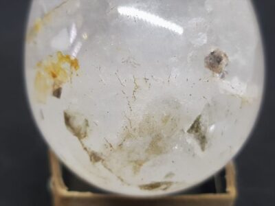 quartz egg 2 close up of inclusions
