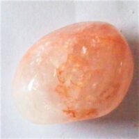 hematoid quartz tumblestone