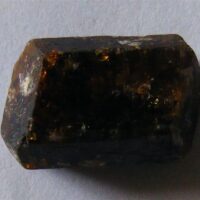 dravite brown tourmaline crystal
