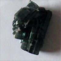 natural green tourmaline crystal