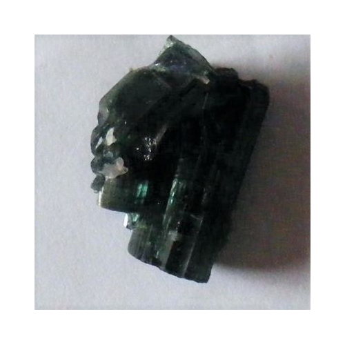 natural green tourmaline crystal