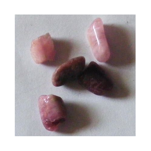 pink tourmaline mini tumblestones