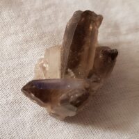 small smokey quartz cluster