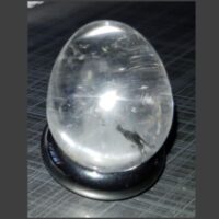 clear quartz mini egg