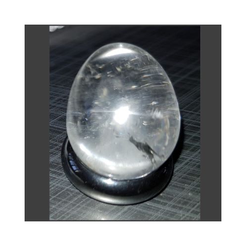 clear quartz mini egg