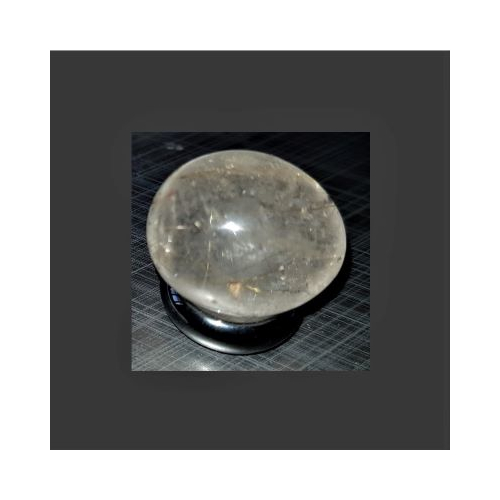 mini golden rutile quartz egg