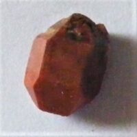 red quartz mini double terminated crystal