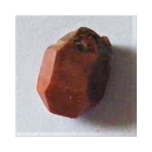 red quartz mini double terminated crystal