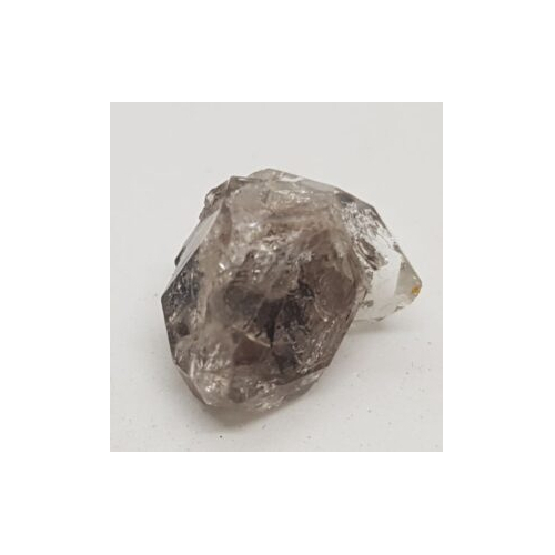smokey herkimer diamond 2 reverse side