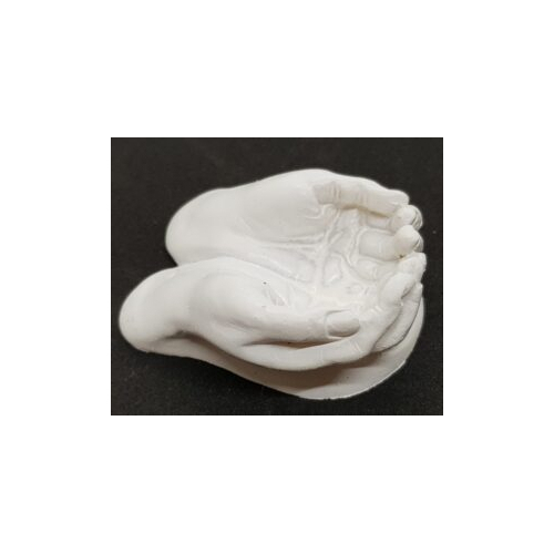 ivory coloured large cupped hands