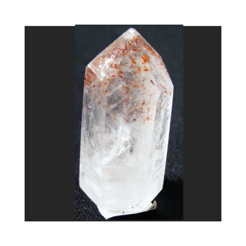 small harlequin quartz point