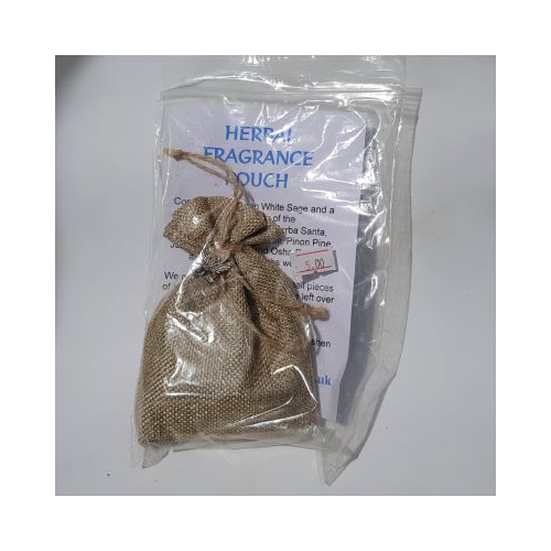 native american made herbal pouch