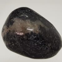 black apatite tumble stone