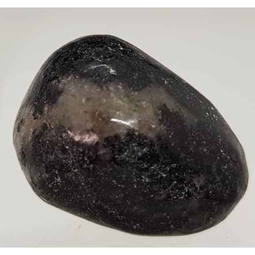 black apatite tumble stone