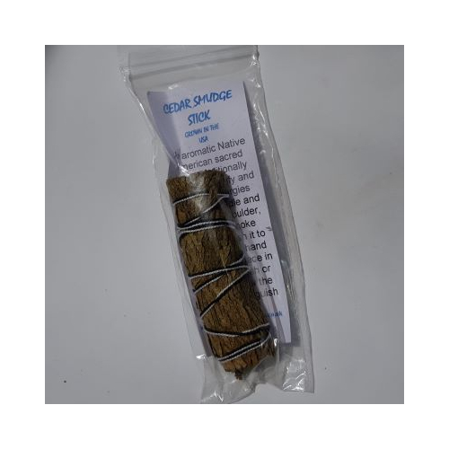 cedar smudge stick