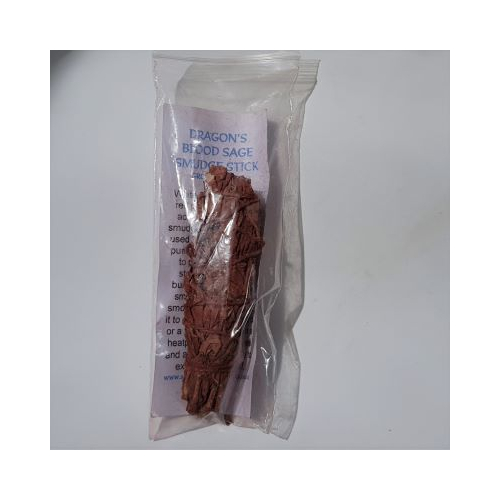 dragon's blood and sage smudge stick