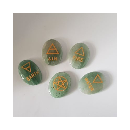 green aventurine elemental set