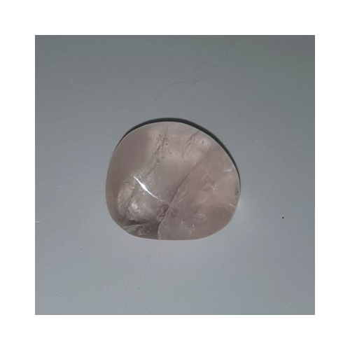 pink fluorite tumble stone