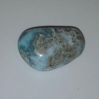 large larimar tumble stone
