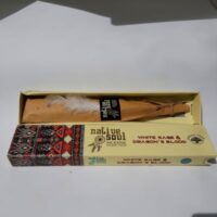 native soul white sage and dragon blood incense