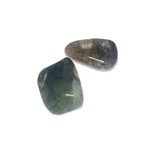 quartz green rutile