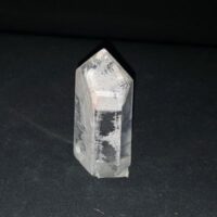 polished quartz with inclusions point 1