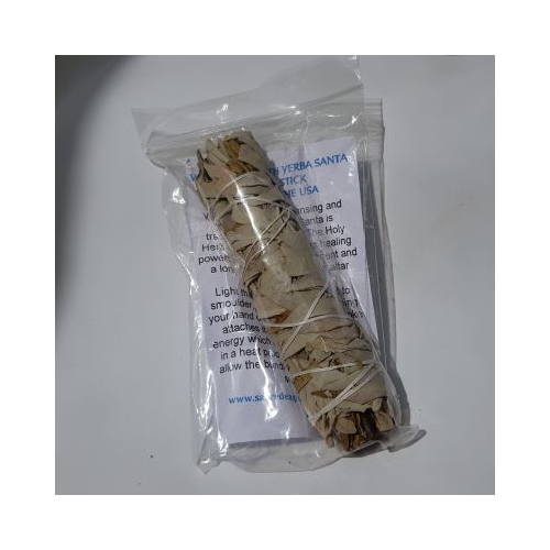 sage and yerba santa large smudge stick