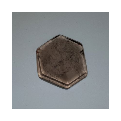 smokey quartz slice