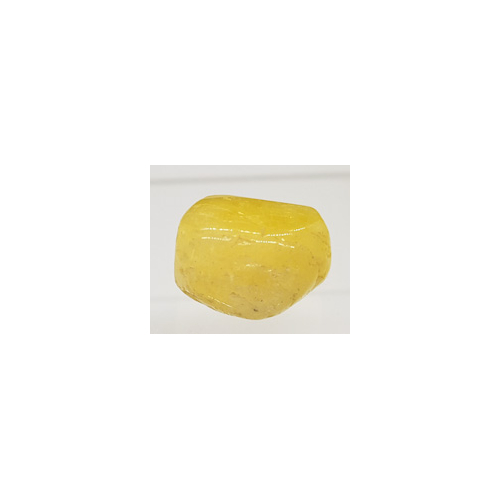 yellow danburite tumble stone