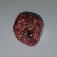 red thulite tumble stone