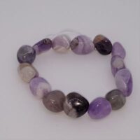 chunky bead elasticated bracelet