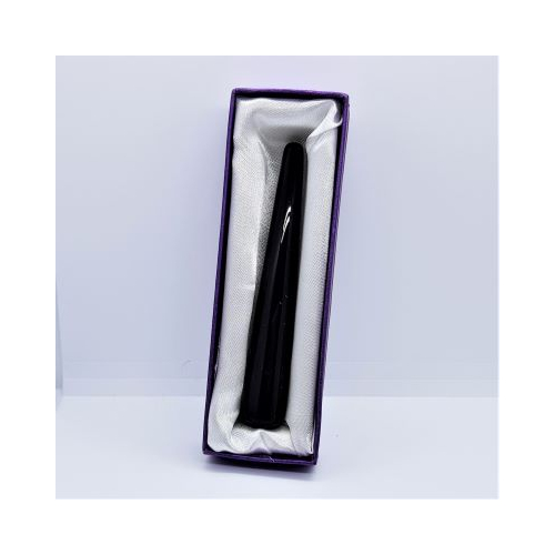 black obsidian boxed wand