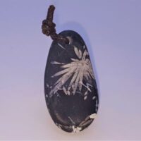 chrysathemum stone pendant 2