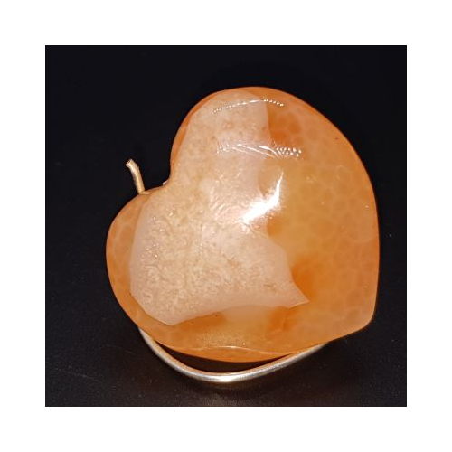 fire agate heart 1