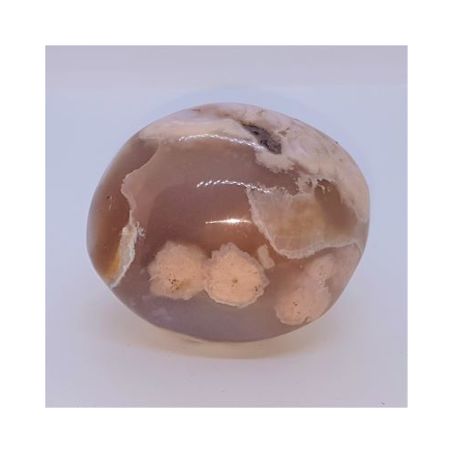 flower agate pebble 1