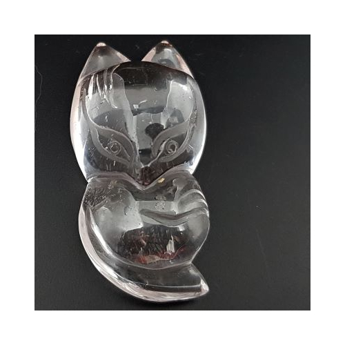 lucky fox clear quartz
