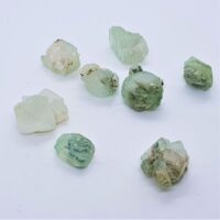 mini green apophyllite pieces