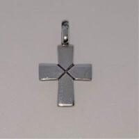 mini silver cross